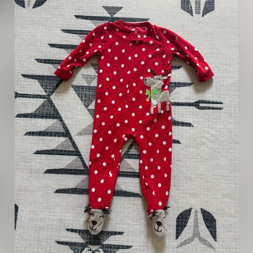 Carter's Christmas Reindeer Sleep N Play, 18 mos